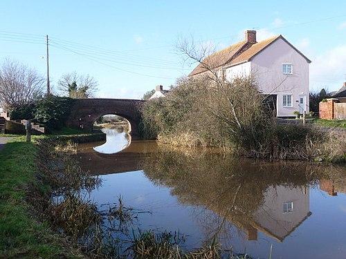 Creech st michael bridge over untroubled water geograph org uk 1132841