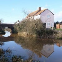 Creech st michael bridge over untroubled water geograph org uk 1132841
